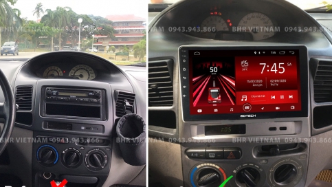 Màn hình DVD Android xe Toyota Vios 2002 - 2007 | Gotech GT6 New
